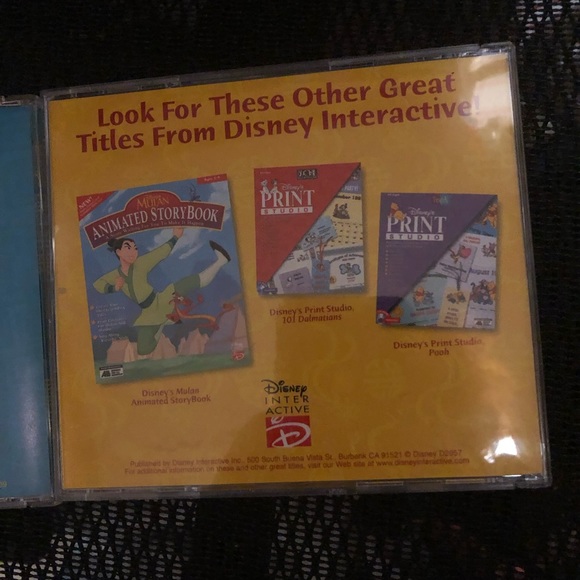 Vintage Disney Print Studio Collection (Mulan & Hercules) 631 $25 or $20 w/offer - Picture 4 of 8